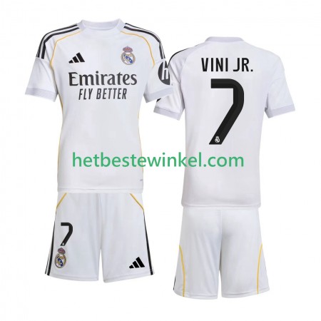 Real Madrid Vinicius Junior 7 Voetbalshirts Kind Thuis 2025-26